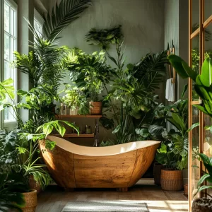 Nachhaltige Badewanne