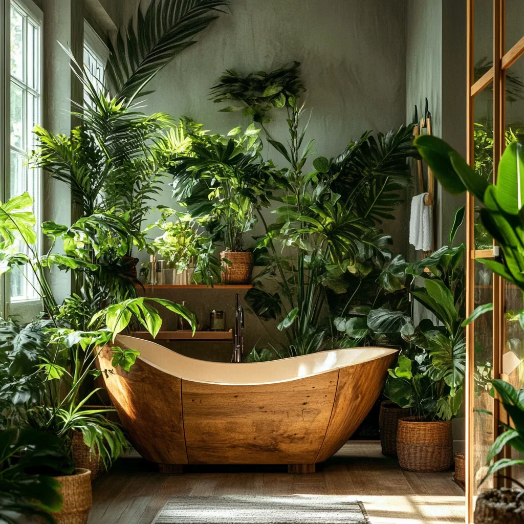 Nachhaltige Badewanne